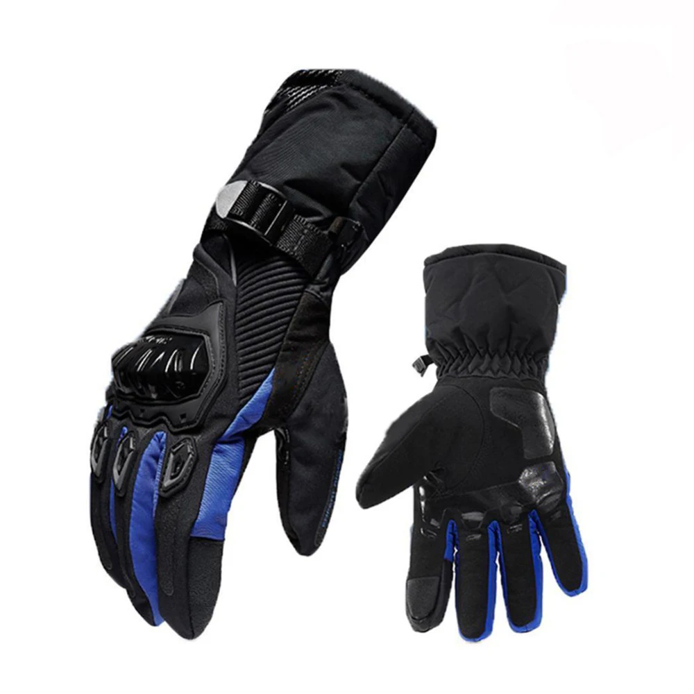 Новые мотоциклетные перчатки водонепроницаемые теплые зимние мотоциклетные перчатки с сенсорным экраном мужские защитные Мотоциклетные Перчатки
