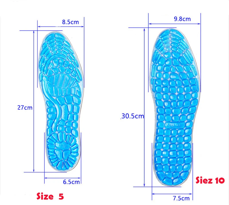 Arch Suport Insoles Women Unisex Support Sport Shoe Insert Cushion for Men Sweat Breathable Silicone Damping