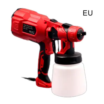 

220V Spray Gun 550W High Power Electric Paint Sprayer, 1 Nozzle Easy Spraying and Clean Perfect for Beginner