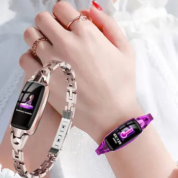 

2020 Smart Watch Women Lady Blood Pressure Watch Heart Rate Monitor Fitness Tracker Smart Bracelet Waterproof Smartwatches