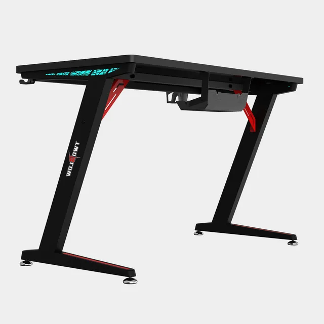 E-sports computer table notebook desktop computer special table RGB light cool game table home desk Internet bar computer table