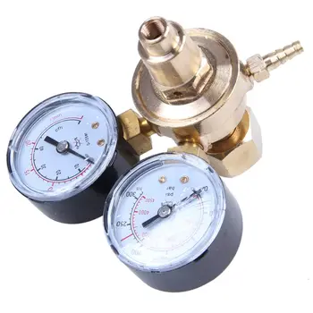 

0-30MPa Argon Regulator CO2 Mig Tig Flow Meter Gas Regulator Flowmeter Welding Weld Gauge Argon Regulator Pressure Reducer