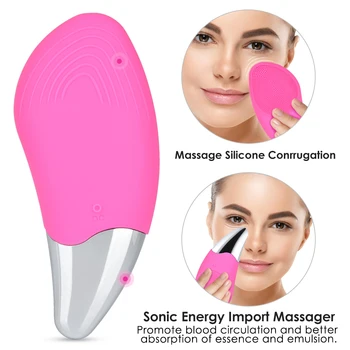  Electric Facial Cleansing Brush Silicone 4