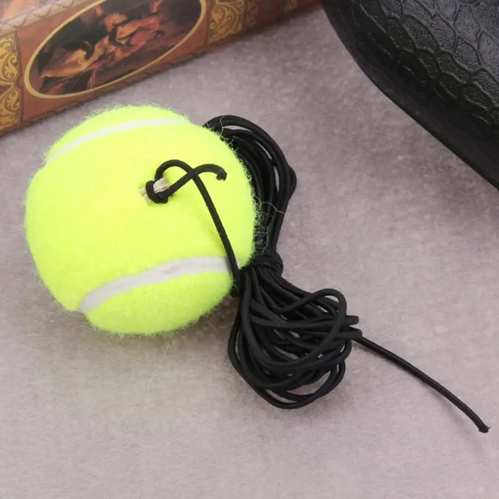 Tennis-Ball Training with Rope-Bold Elastic-Resistance Durable Rubber J3S2 1pc