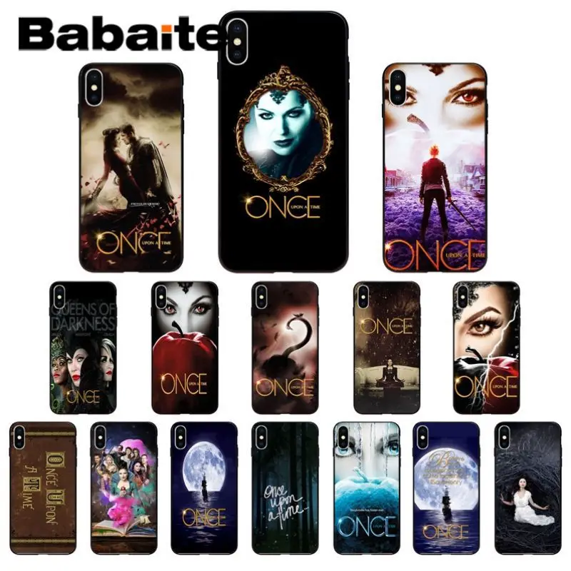 Для iphone 11pro max крышка once upon a time Чехлы для мобильного телефона из мягкого силикона