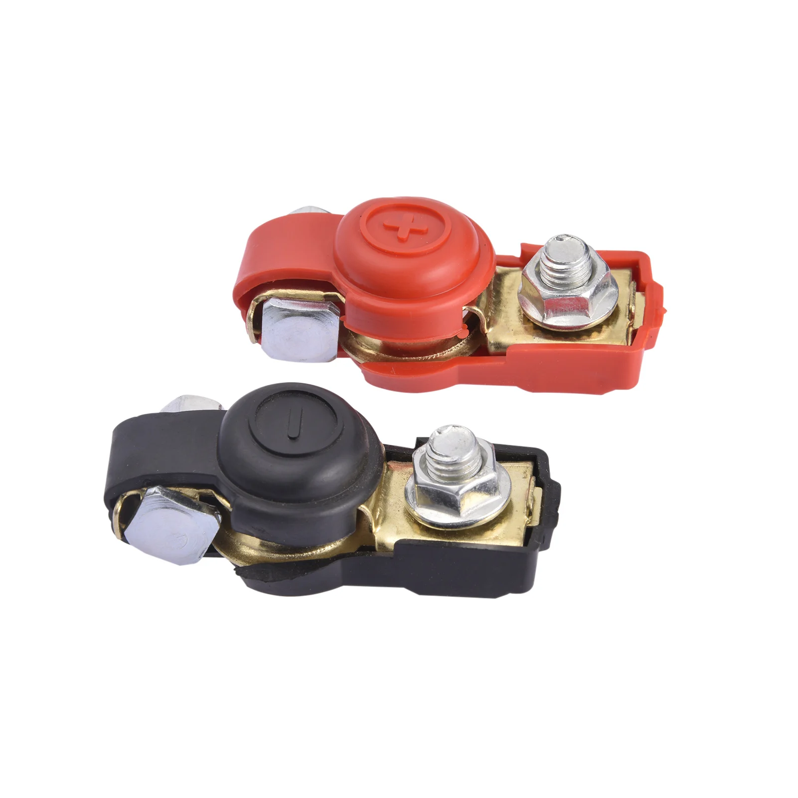 2PCS Car Battery Terminal Quick Release Lift Off Connector Positive Negative Vehicle Terminal Battery For Auto Car Accessories