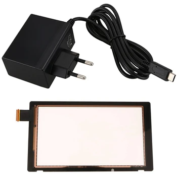 

Replacement Press Sn Digitizer for Nintendo Switch & Ac Adapter Power Supply 15V 2.6A Charger Power Adapter EU Plug