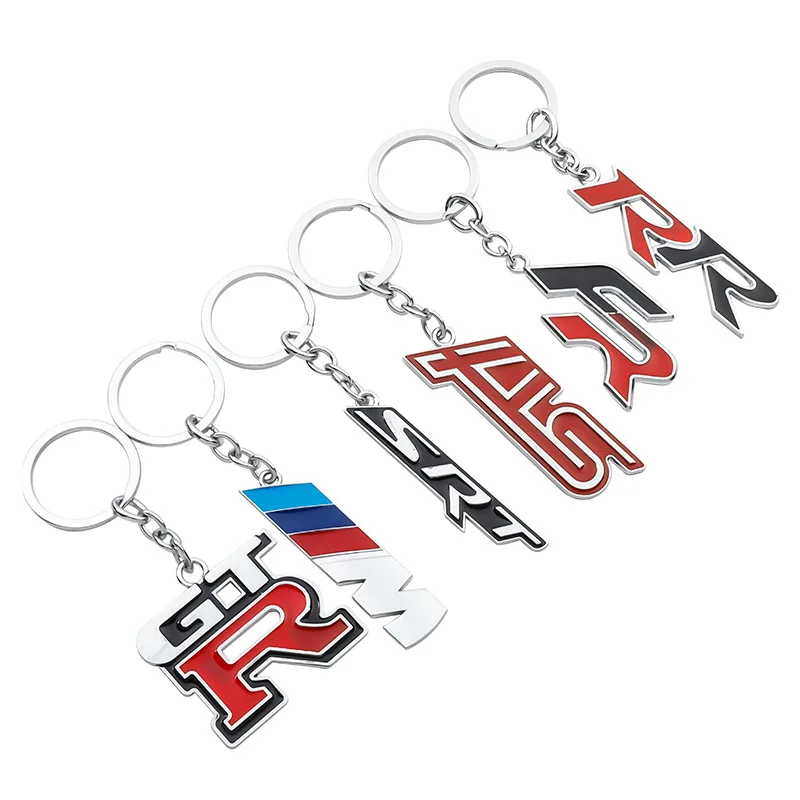 

Personality Car Theme Zinc Alloy Creative Metal Car Keychain Car key Ring Pendant Jewelry Car Key Holder Unisex Car Accessories