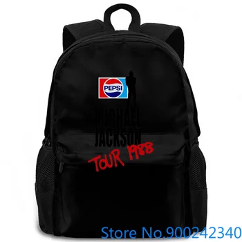 

VTG - 1988' 80's Michael Jackson Bad Tour American - super reprint Over Style Styles women men backpack laptop travel