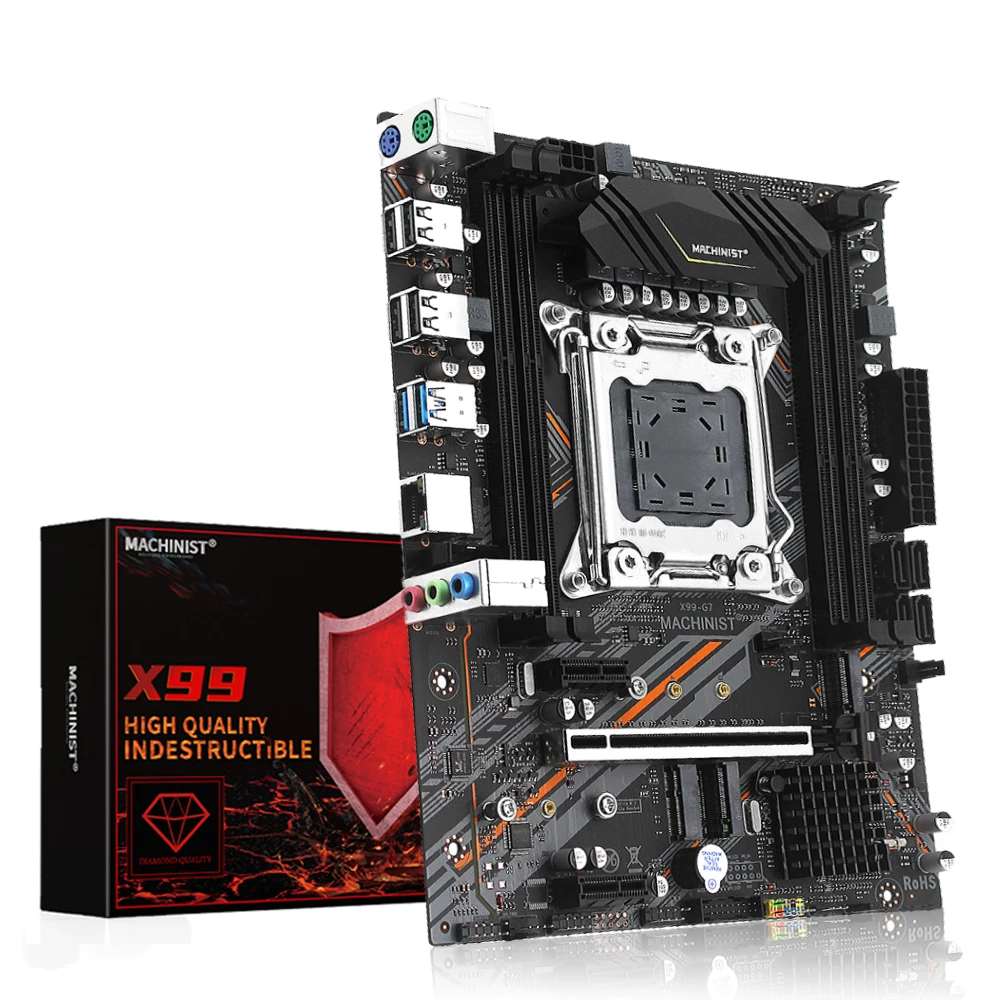 Machinist X99 LGA 2011-3 материнская плата с поддержкой процессора Intel Xeon E5 V3 и V4 память DDR3