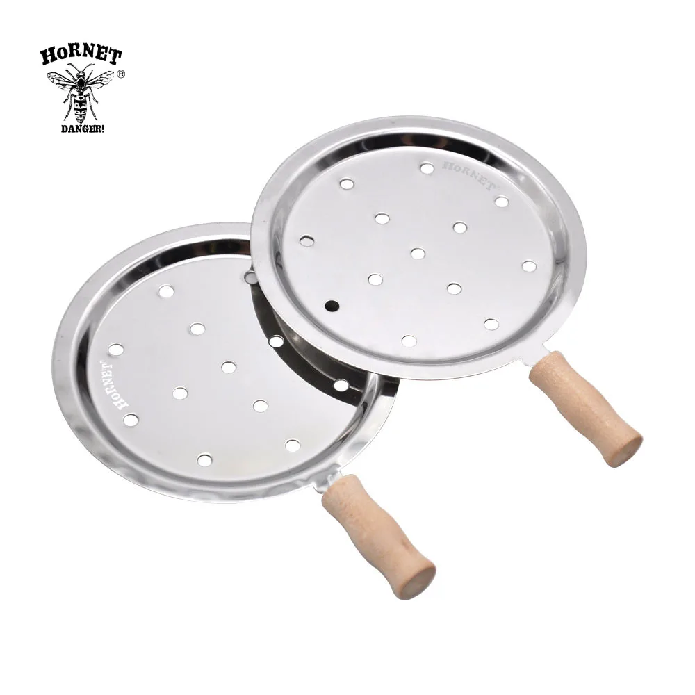 HORNET металлический уголь экраны держатель с деревянной ручкой для кальяна Hookahs