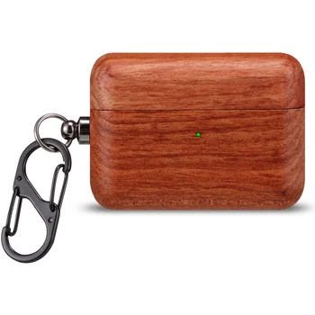 

Handmade Natural Wooden Bamboo for AirPods Case Protective Case for Airpods 3 for Airpods pro