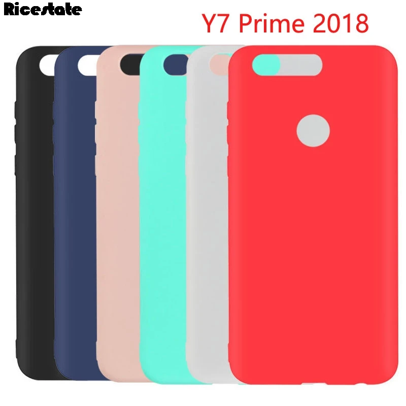 Чехол для Huawei Honor Y7 Prime 2018 матовый чехол Pro задняя крышка Защитный Кожаный