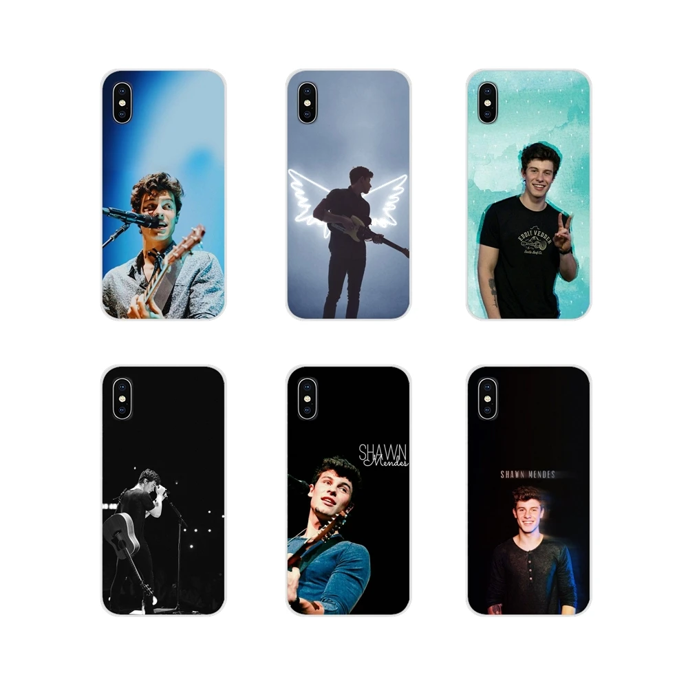 Прозрачный мягкий чехол для Apple iPhone X XR XS 11Pro MAX 4S 5C SE 6 S 7 8 Plus ipod touch 5 Singer Shawn Mendes Magcon |