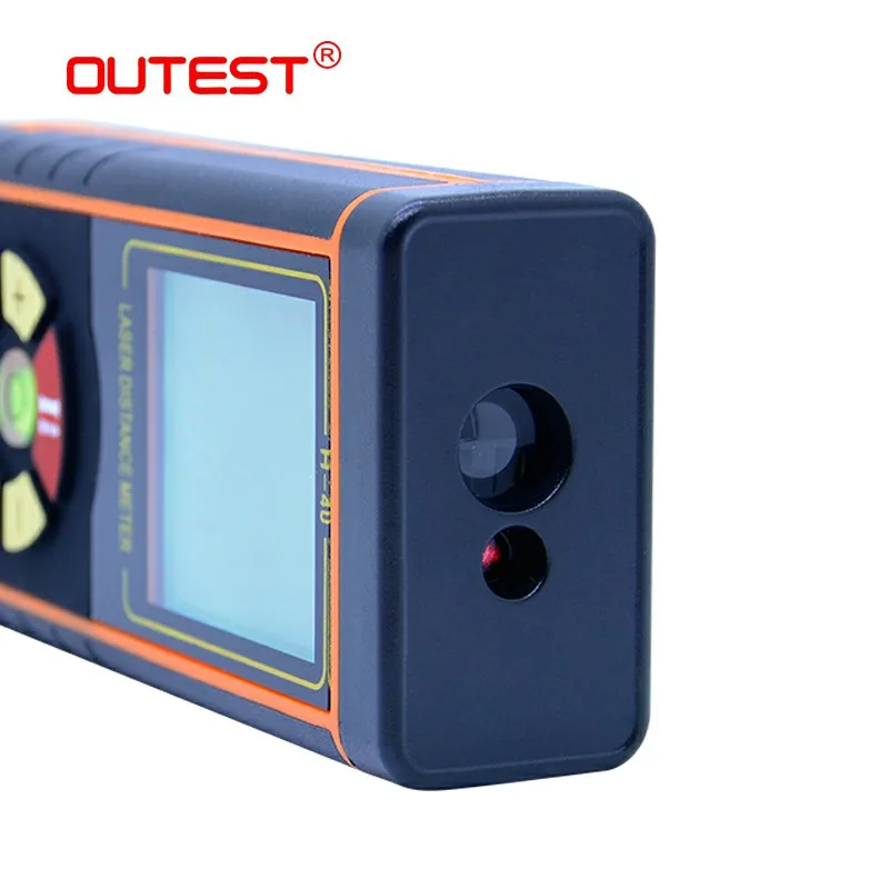 OUTEST Trena Laser Range Finder Rangefinder Laser Distance Meter 40M 60M 80M 100M Medidor Laser Ruler Roulette Tester Tool