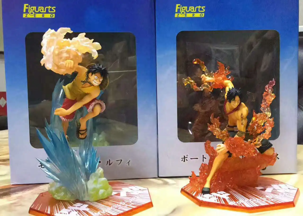 Yaya Anime One Piece/Navigation Garage Kit ZERO Luffy& Amp; Ace Fetters Fire Fists ACE Fighting Version