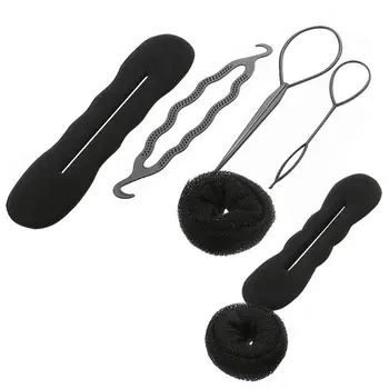 

65pc Hair Styling Accessories Kit Hair Bun Maker Hair Accessories for Women Girl 896D