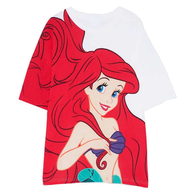 Sweet Women Short Sleeve Loose Tee Tops 