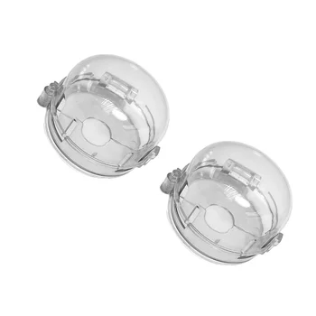 

2PCS Oven Stove Knob Covers Universal Transparent Kids Safety Guard Baby Children Kitchen Safety Case