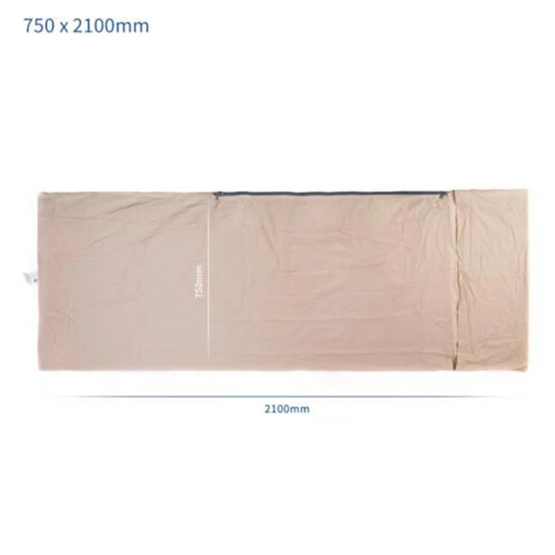 Ultralight Portable Splicing Sleeping Bag Liner Inner For 210cm Sleepingbag  Cotton For Outdoor Travel