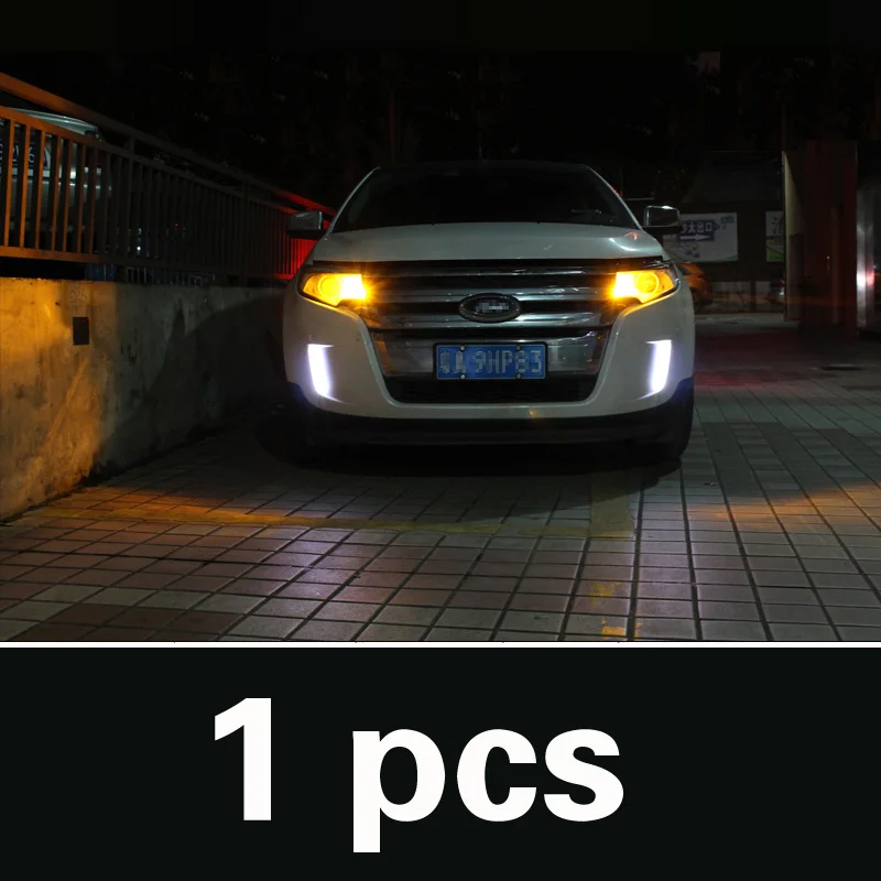 1 шт. Автомобильный светодиодный габаритный фонарь W5W T10 2825 лампа Canbus для Honda civic crv fit accord jazz accord 8 smax Insight Odyssey - Испускаемый цвет: Yellow