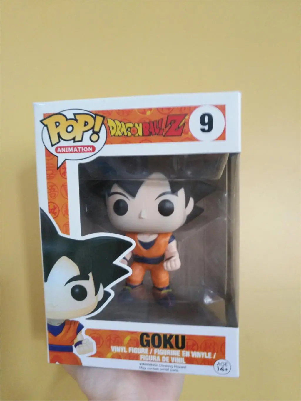 Funko Pop аниме Dragon Ball Z персонаж 10 см Милая виниловая Модель Куклы Фигурки игрушки - Цвет: 09 with box