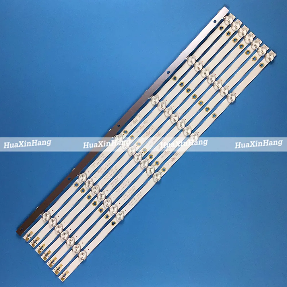 8pieces/lot LED Backlight strip 6 lamp For Ph ilips 55