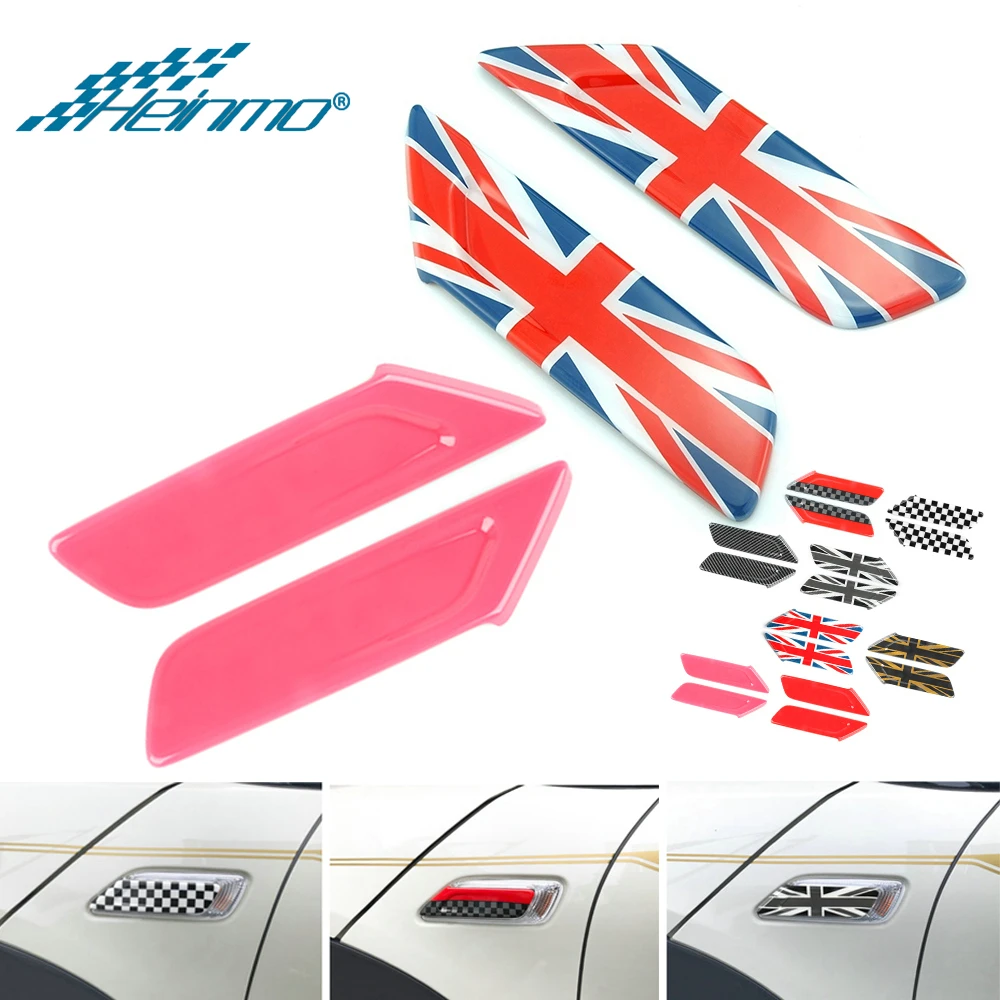 Для Mini Cooper F54 автомобильный стикер для Mini F56 поворотник крыло крышка для Mini Cooper F55 F57 F56 автомобильный стиль аксессуары наклейка