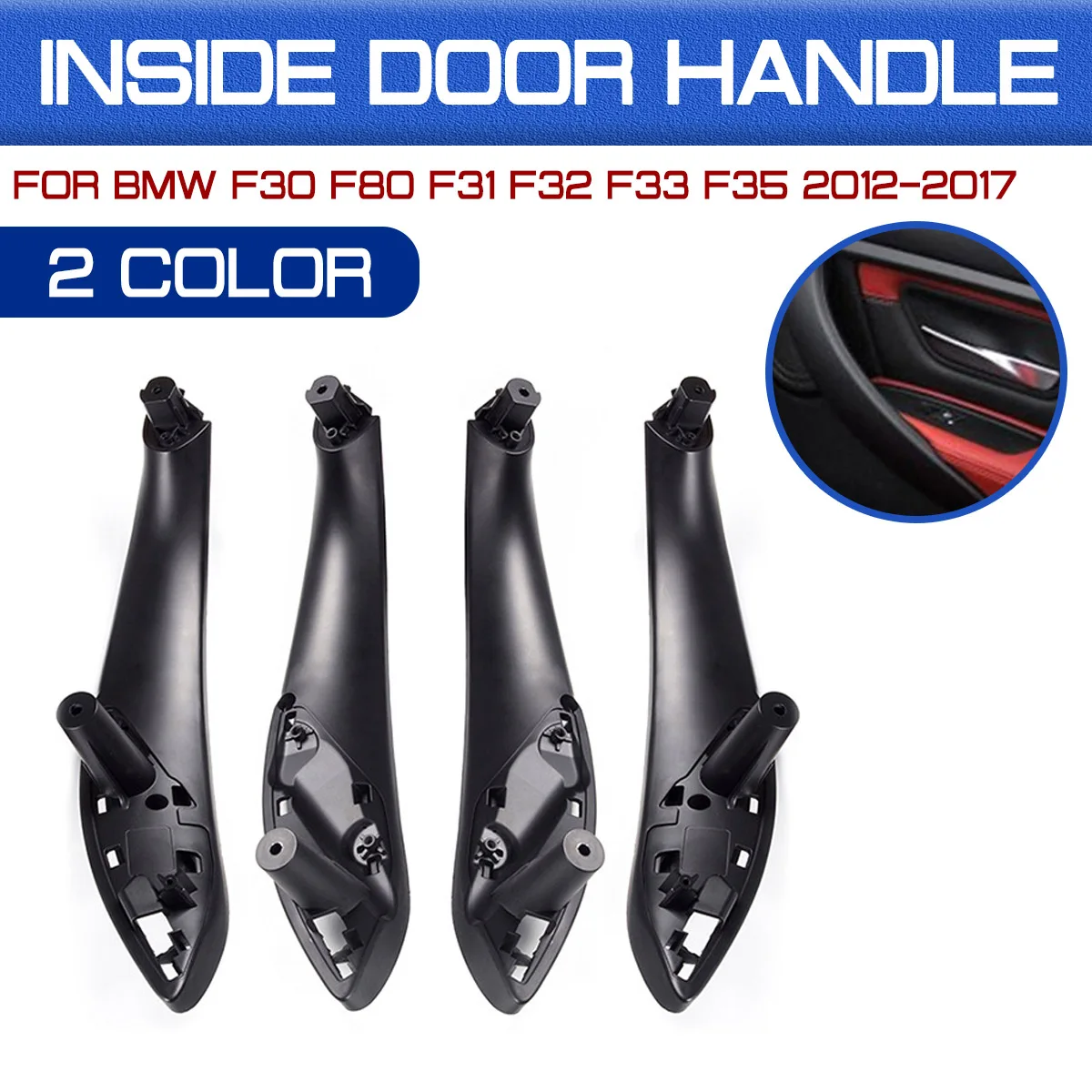 Car-Inner-Door-Handle-Trim-Pull-For-BMW-F30-F80-F31-F32-F34-F35-2012 ...