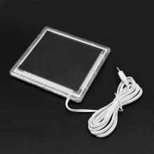 Светодиодный светильник на солнечных батареях, 5, подвесной светильник, лампа для коридора, сада, двора, гаража, стены в помещении, E65B