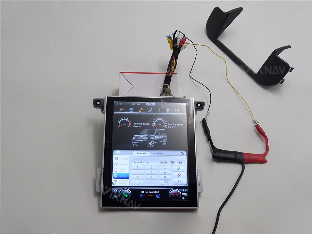 Tesla Style Screen Android Car Radio For Land Rover Discovery 4 LR4