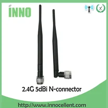 10 шт./лот 2,4 ГГц LTE 4G 5dBi антенный модем 3g 4g антенна N разъем никелированный