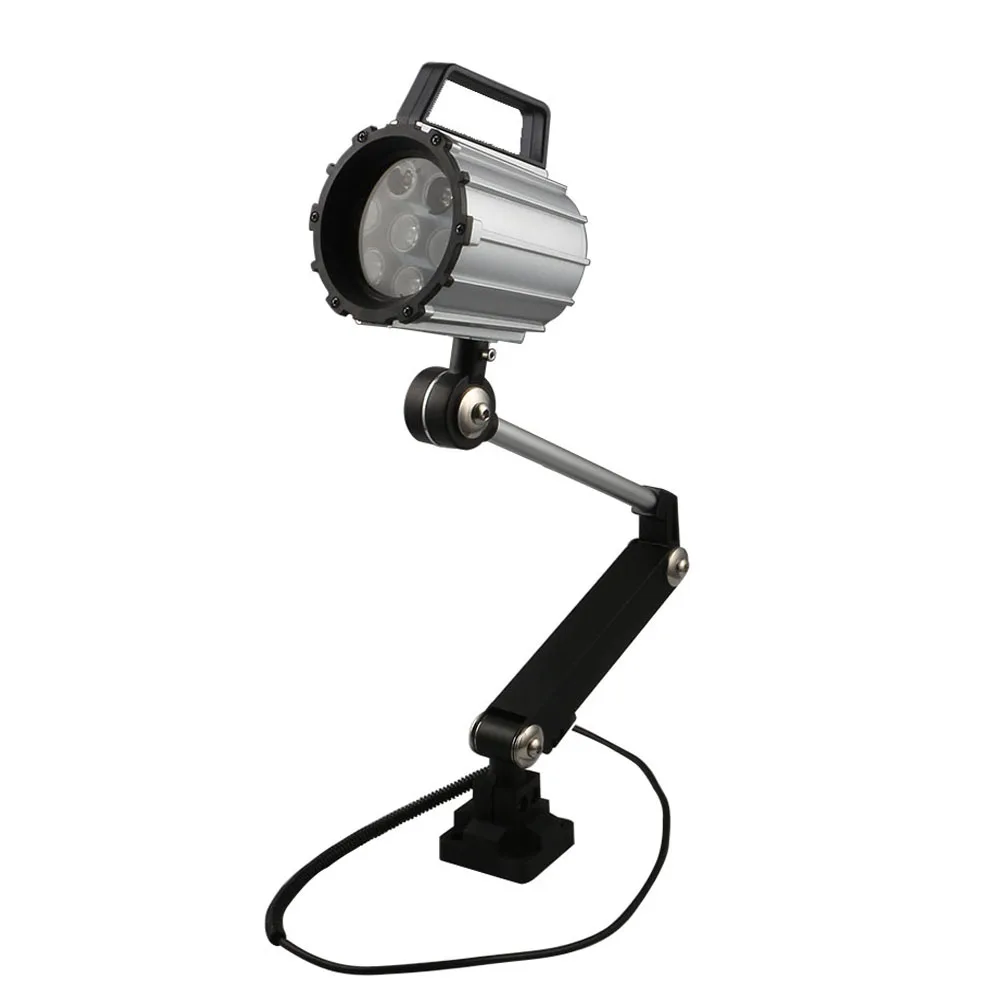 7W 12W LED Spot Light 24V/220V CNC Machine Tool Working Lamp Working Lights Naaimachine Maschinenleuchte Free Shipping