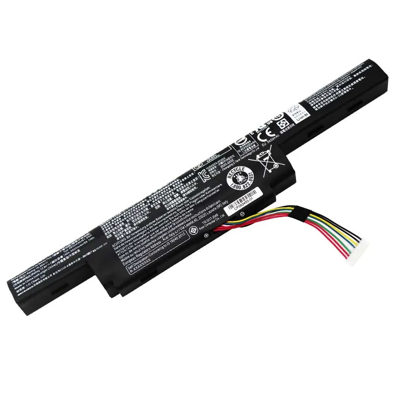 Оригинальные 6 батарей для ноутбука Acer E15 E5 575g 51vi/53vg As16b5j As16b8j встроенный