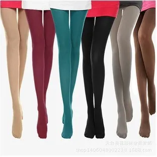 

Know Dream Female Stockings Large Size Black Flesh-colored Stepping Socks Jumpsuit Tights Summer Thin Section White Dance Socks