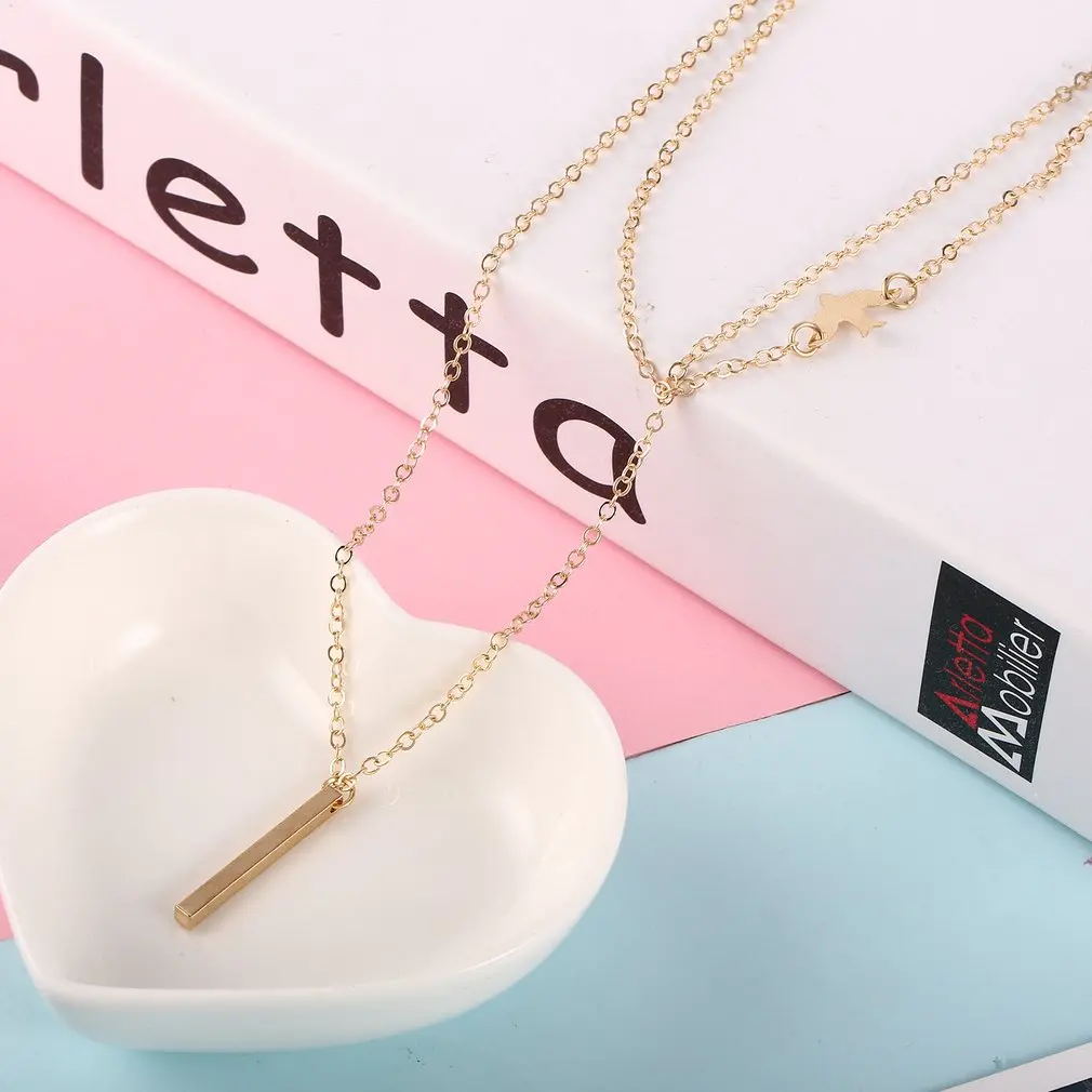 Clavicle Chain Flying Bird Pendant Choker Chunky Statement Fashion Charm Jewelry Women Necklace Exquisite Decoration