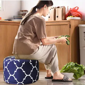 

Lovely Design Inflatable Outdoor Stool Footrest Round Footstools Soft And Comfortable For Home Changing Room Office