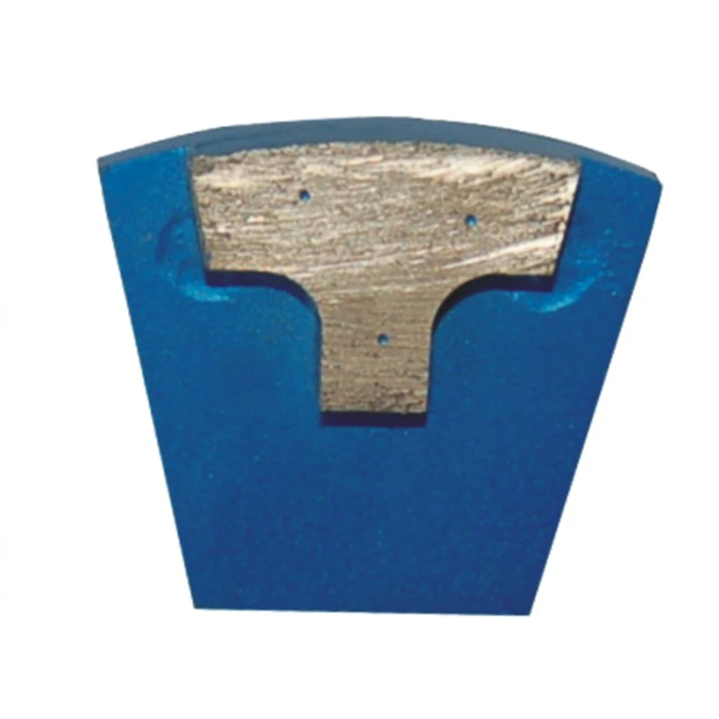 

GT96 Double Pins Redi Lock Concrete Grinding Shoes Single T Shape Segment Diamond Grinding Block for Hard Concrete Floor 12PCS