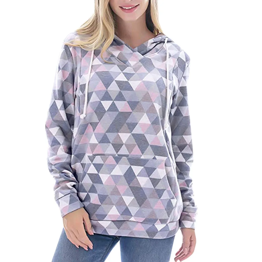 Maternity Nursing Tops Breastfeeding Winter Long Sleeve Hooded Soft Cotton Zip Casual Pullover Sweatshirt Y1022 | Мать и ребенок