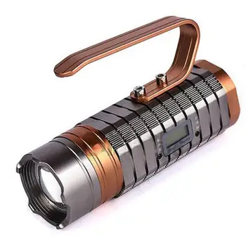 

1 Pcs HobbyLane Outdoor 500LM 30W 3 Color LEDs 1500M Range Zoomable Flashlight Rechargeable Outdoor Fishing Lamp Hot Sale