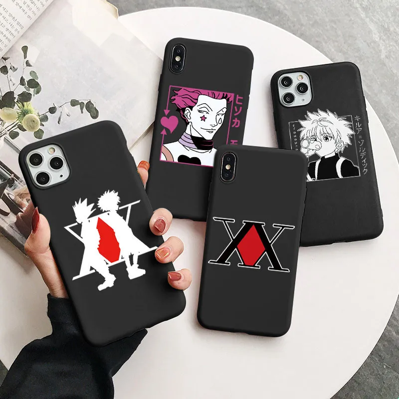 Hunter X Hunters Anime Case For Huawei P30 P20 P10 Mate 10 20 Pro P40 Lite E P Smart Z 2021 2020 Y6P Y7P Y8P Y6 Y7 Y9 2019 Cover | Мобильные