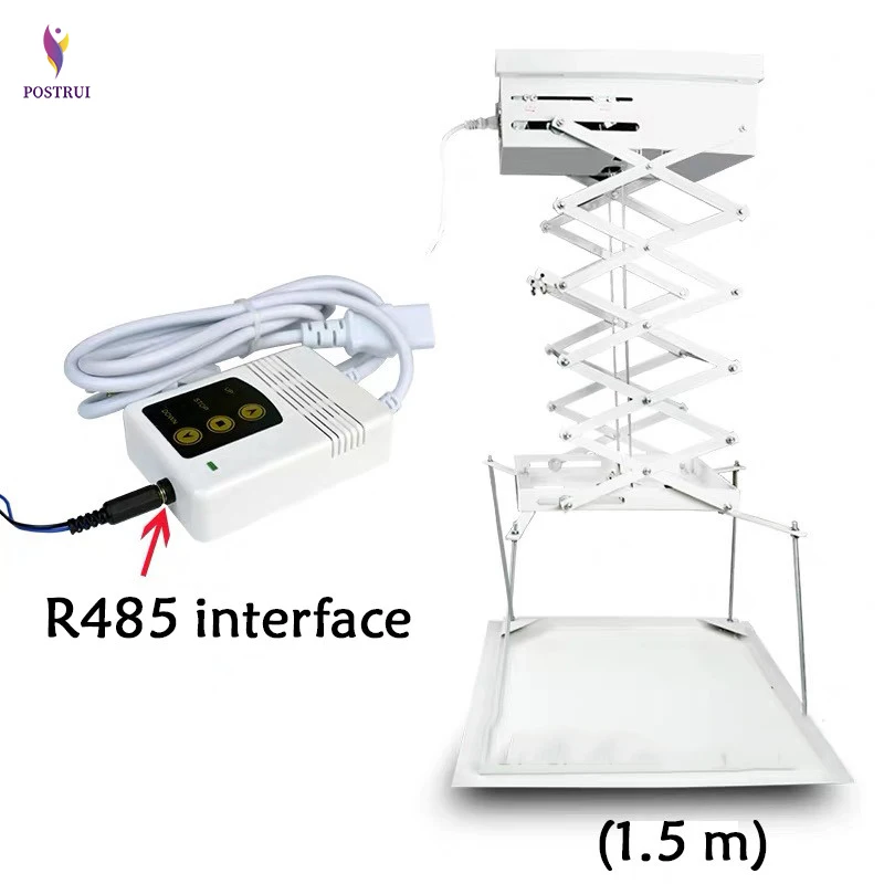 

Electric projector stand suspension lift Electric projector stand lift intelligent control 1.5 m 2 m intelligent control