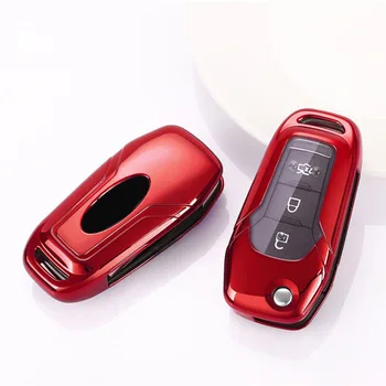 

car key case cover new tpu for ford escort mondeo everest ranger fusion smart remote covers key case protection accessorie