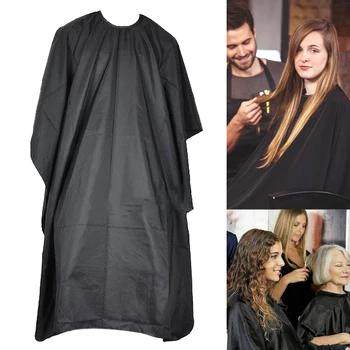 

Salon Hair Cut Hairdressing Cape Large Hairdresser Barbers Gown Cloth Black HJL2019