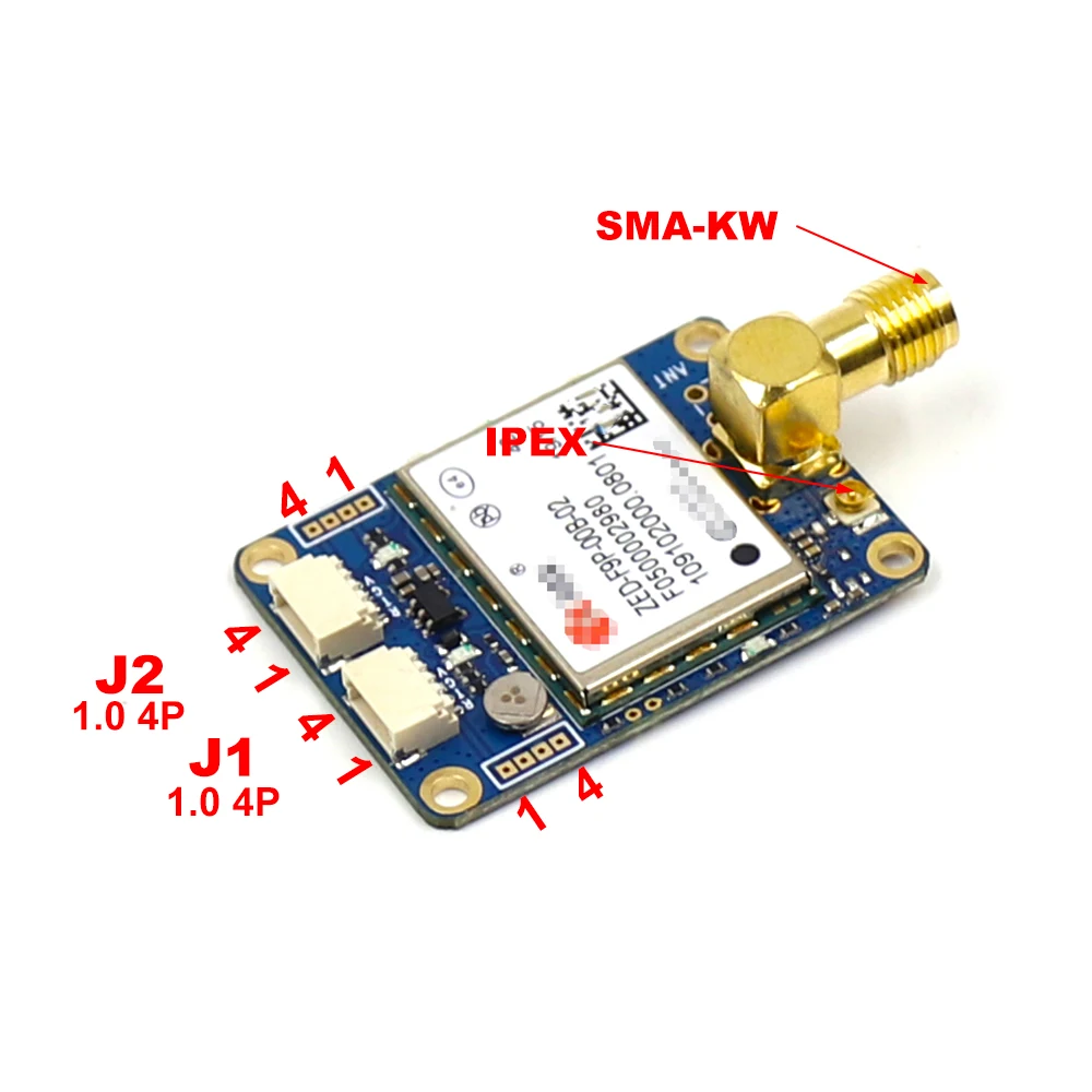 BEITIAN gps EVB ГЛОНАСС BEIDOU Высокоточный сантиметр уровень модуль двухчастотный ZED F9P RTK