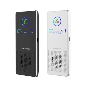 

Aux Wireless Car Kit Sunvisor Style Handsfree Speakerphone With Usb For Car Voicture Handsfree Car Kit