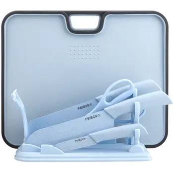 

Cutting Board Household Plastic Mildew-proof Wheat Straw Thickened Rectangular Large Chopping Board Chopping Board Kitchens