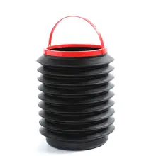 Складное телескопическое ведро портативный складной ящик для хранения в автомобиле мини мусорный бак