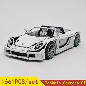 

MOC SERIES Carrera GT Super Racing Car Fit LeGINGlys Technic MOC-8579 Model Kits Building Blocks Bricks Toy Kid birthday Gift