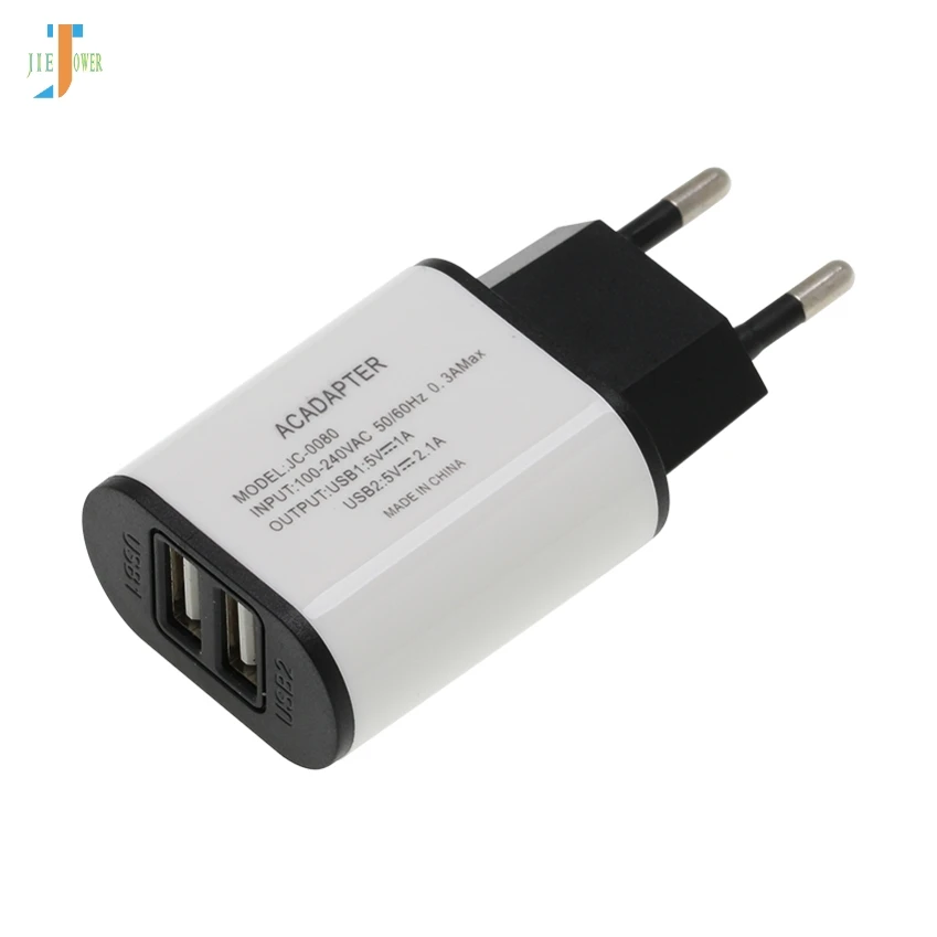 100 шт./лот 2 Порты usb 2USB Зарядное устройство 5V 2A Портативный сетевой адаптер мобильный телефон Micro usb разъем для зарядки и синхронизации данных для samsung EU/US зарядное устройство со штекером